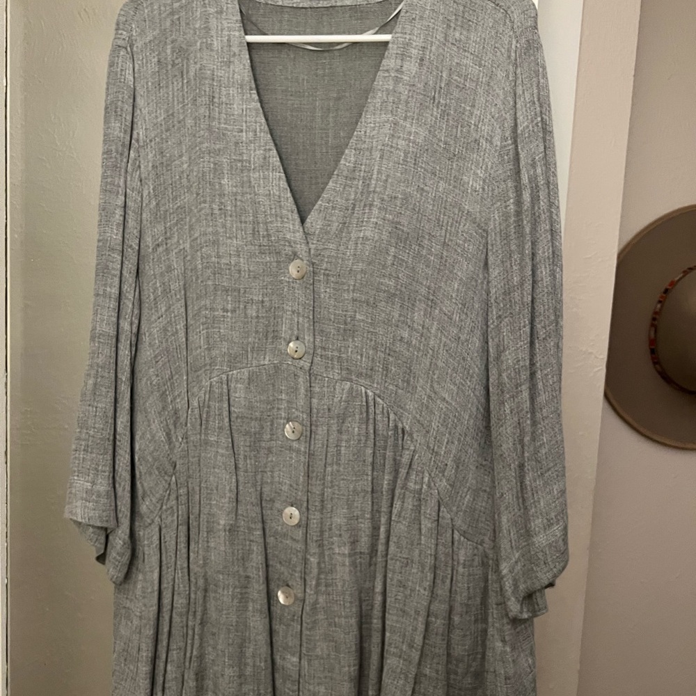 Zara button down top